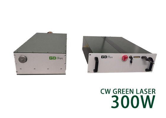 CW Green Fiber Laser 300W Single Mode Nanosecond