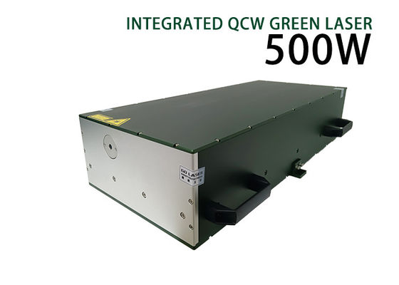 500W Integrated QCW Fiber Laser Single Mode Nanosecond Green Fiber Laser