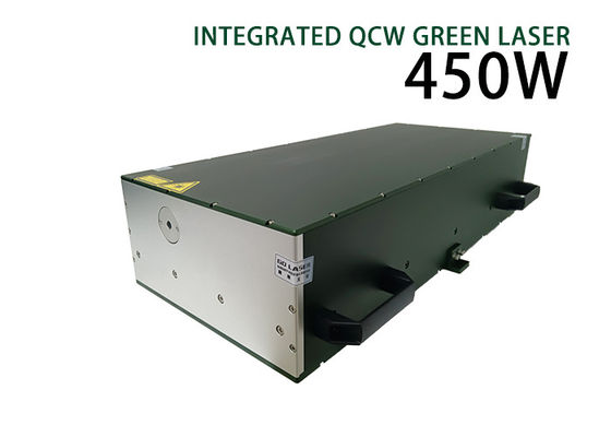 450W QCW Fiber Laser Integrated Single Mode Nanosecond Green Fiber Laser