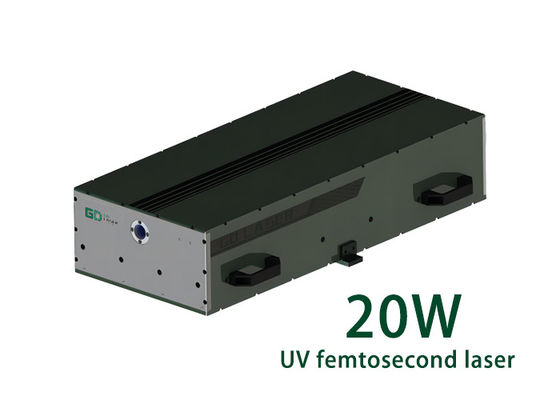 20W Femtosecond Pulsed UV Fiber Laser Water Cooling
